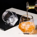 Hand geblasen Diamond Whiskey Glass Tasse